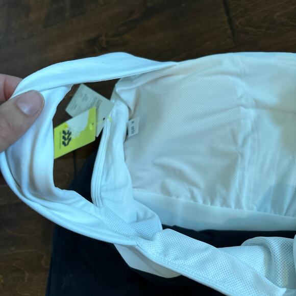 All‎ in Motion Women's Soft Square Neck Cropped Athletic Tank Top Black  XXL - Picture 4 of 6